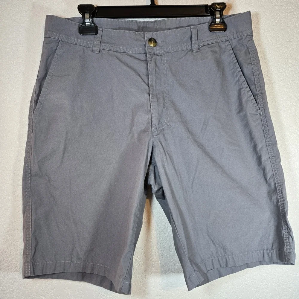 Columbia Sportswear Men's Gray Chino Golf Shorts Size‎ 32W 10